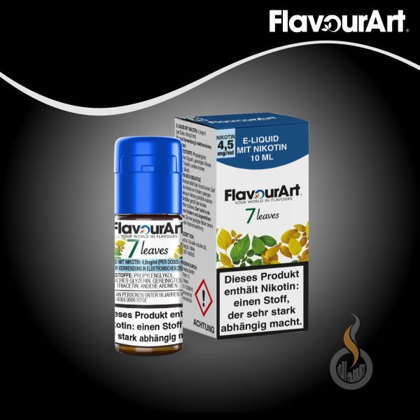 FlavourArt Nikotin Liquid 7 Leaves - 10 ml