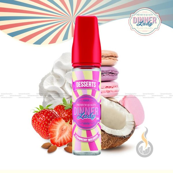 Dinner Lady Strawberry Macaroon Aroma