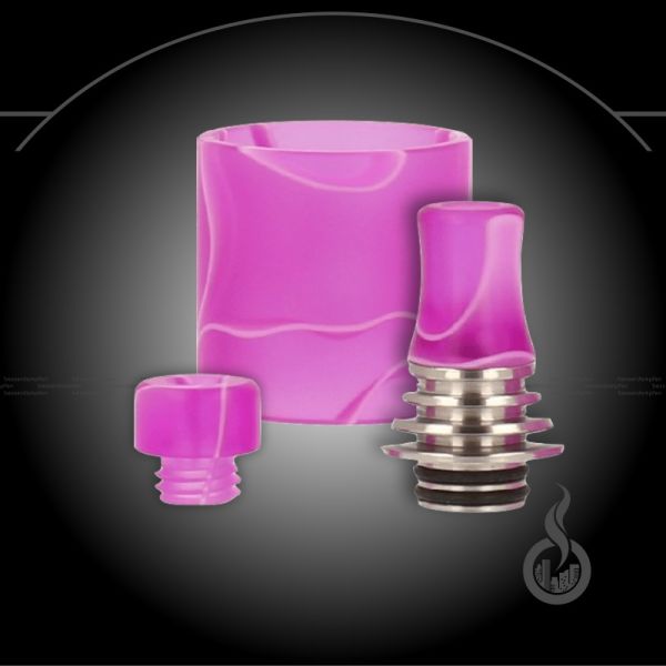 Vapefly Resin Brunhilde-MTL Drip Tip & Tank - Set