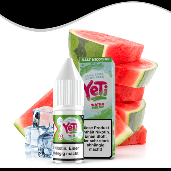 YETI Nic Salt Watermelon Nikotinsalz Liquid - 10 ml