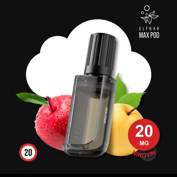 ELF BAR MAX Apple Pear Nachfüllbehälter Pod - 10 ml