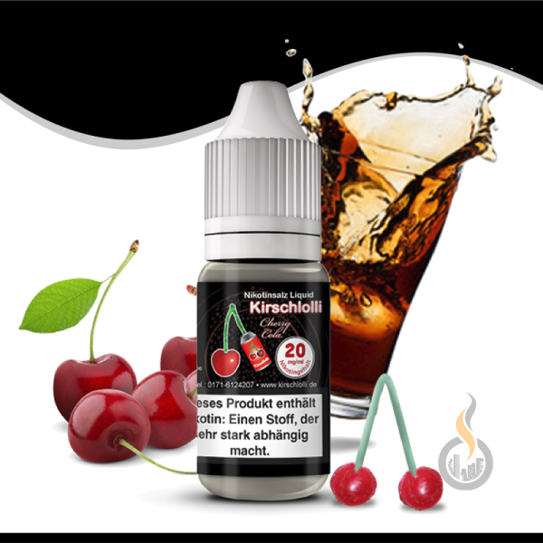 KIRSCHLOLLI Cherry Cola Nikotinsalz Liquid - 10ml