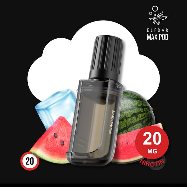 ELF BAR MAX Watermelon Ice Nachfüllbehälter Pod - 10 ml