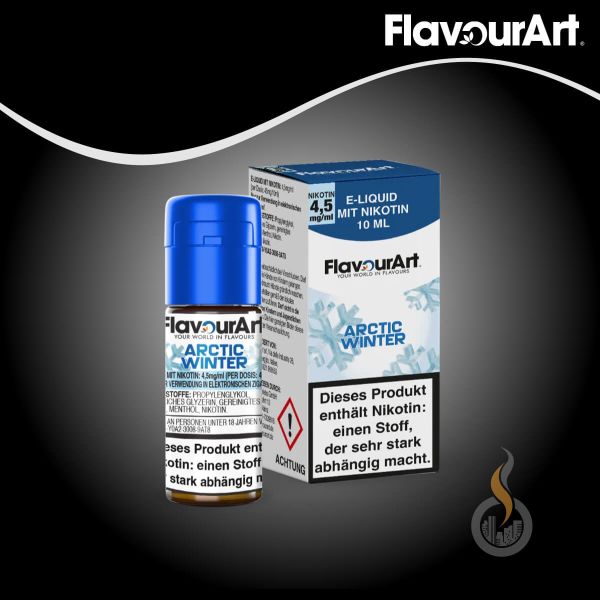 FlavourArt Nikotin Liquid Arctic Winter - 10 ml