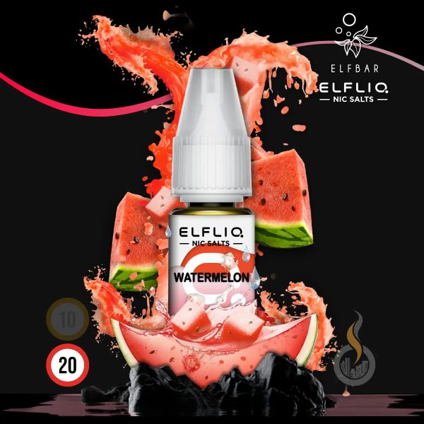 ELFLIQ by Elfbar Watermelon Nikotinsalz Liquid - 10 ml