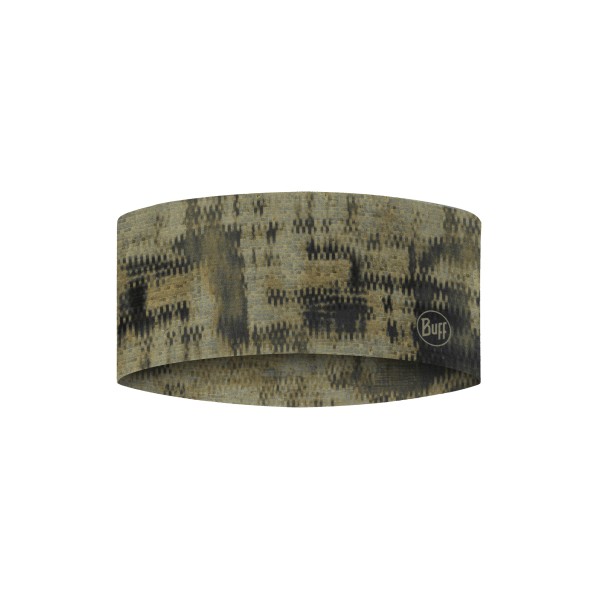 BUFF COOLNET UV® WIDE HEADBAND RESCA TUNDRA KHAKI