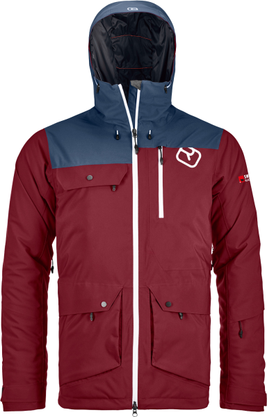 ORTOVOX Herren Skijacke 2L SWISSWOOL ANDERMATT