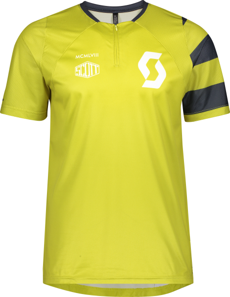 SCOTT Herren Radtrikot "Trail Vertic Zip" Kurzarm