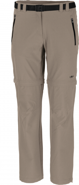 CMP Damen Shorts WOMAN LONG PANT ZIP OFF