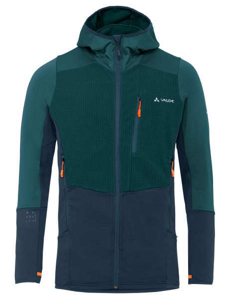 VAUDE Men's Monviso Hooded Grid Fleece Jacket