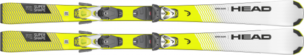 HEAD Kinder Skier "Supershape SLR Pro + SLR 7.5 GW AC"