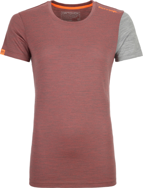 ORTOVOX Damen Shortsleeve 185 ROCKNWOOL