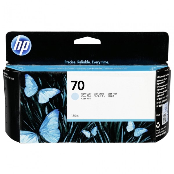 HP C 9390 A Tintenpatrone cyan light Vivera No. 70