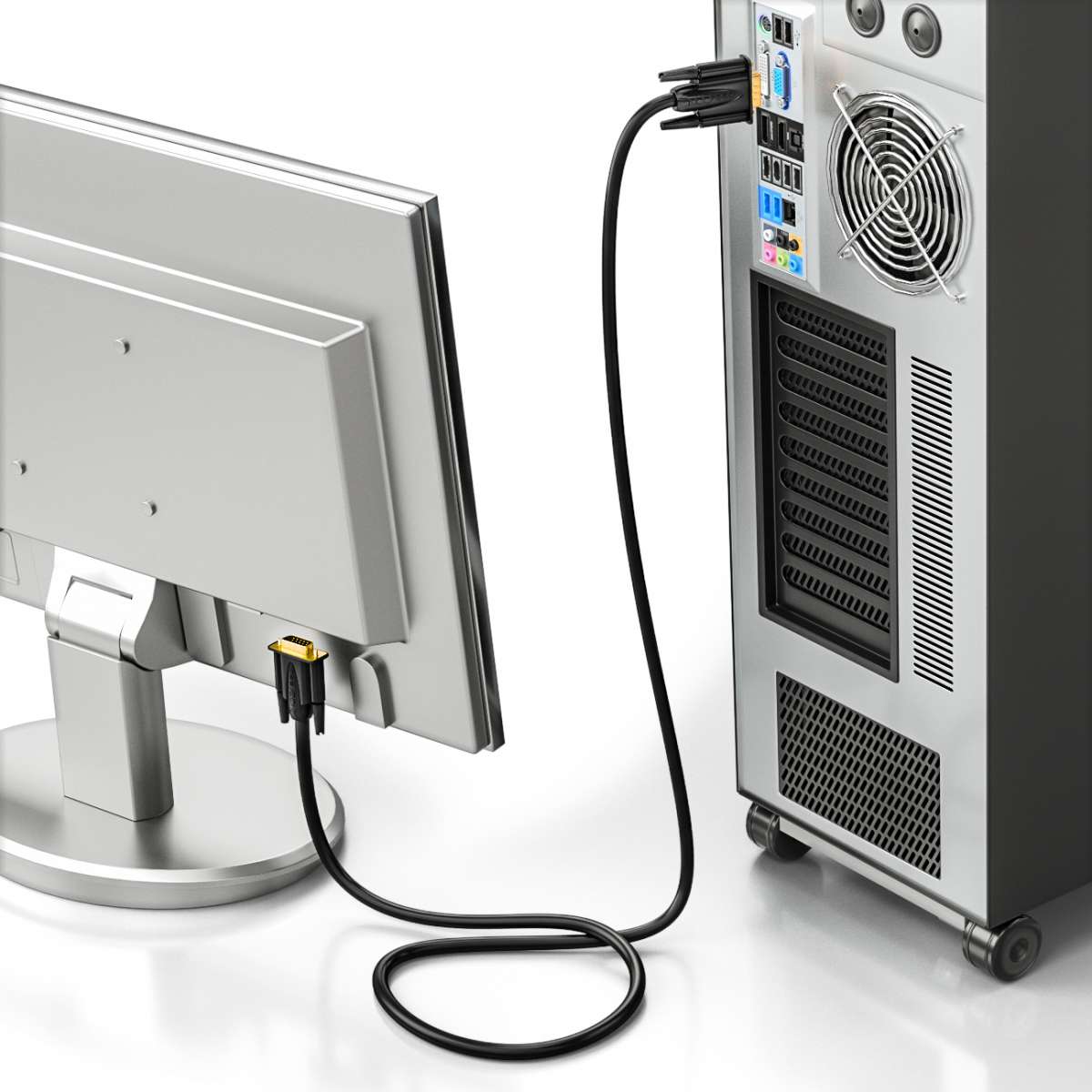 AISENS Sicherheitskabel Mit Schloss - Diebstahlschutz Für Laptop & Computer