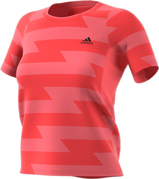 ADIDAS Damen RN FAST AOP TEE