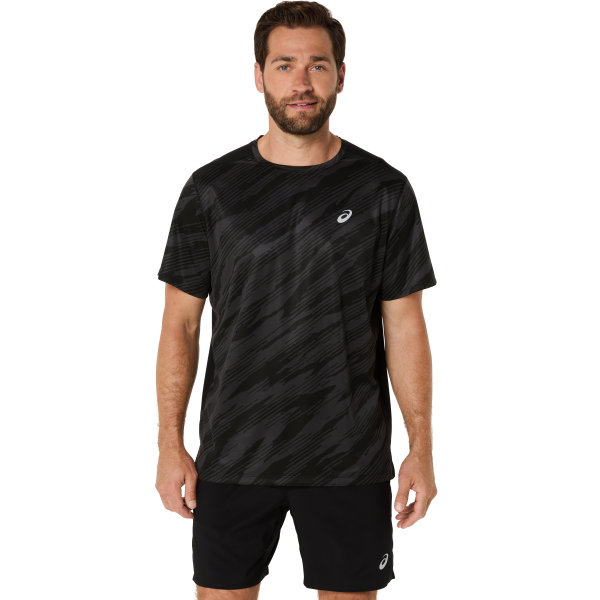 ASICS ASICS CORE ALL OVER PRINT SS TOP