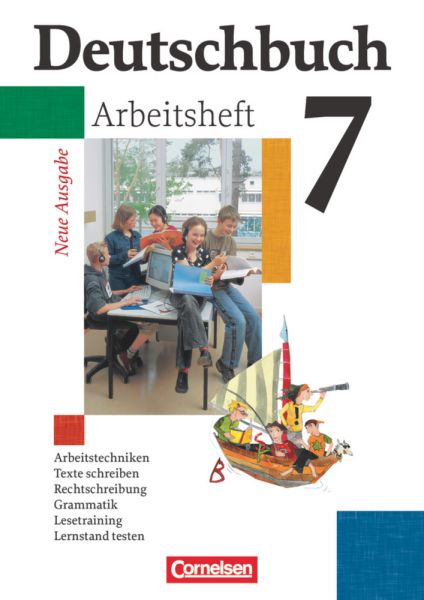 Deutschbuch Gymnasium - Allgemeine bisherige Ausgabe - 7. Schuljahr: Arbeitsheft mit Lösungen - Cornelsen Verlag