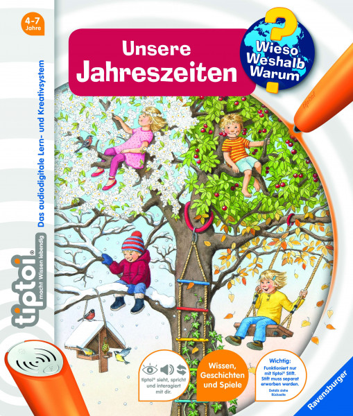 Ravensburger tiptoi Wieso Weshalb Warum Jahreszeiten (Band 18) - Ravensburger