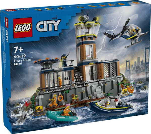 60419 LEGO City Polizei Polizeistation auf der Gefängnisinsel - Lego