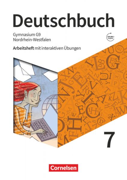 Deutschbuch Gymnasium - Nordrhein-Westfalen - Neue Ausgabe - 7. Schuljahr: Arbeitsheft mit interakti - Cornelsen Verlag