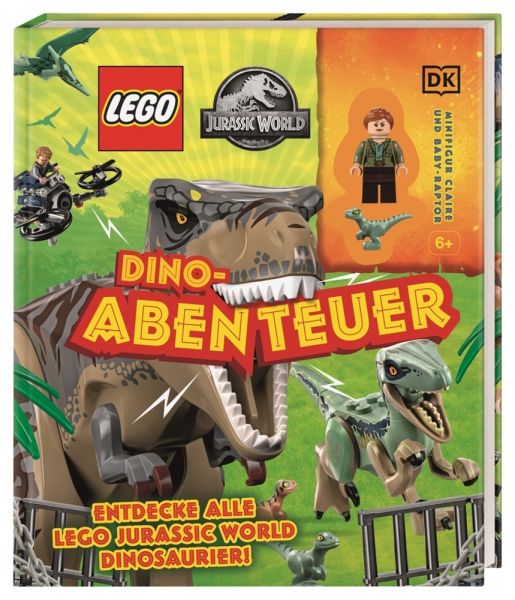 LEGO Jurassic World Dino-Abenteuer: Entdecke alle LEGO Jurassic World Dinosaurier! Minifigur Cl - Dorling Kindersle...