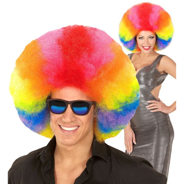 Top Quality Afro Riesen Perücke in Polybag, - Widmann