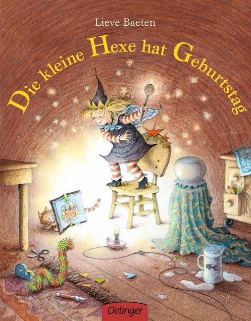 Die kleine Hexe hat Geburtstag: Aufklappbuch. Bilderbuch