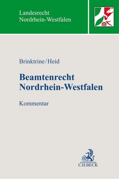 Beamtenrecht Nordrhein-Westfalen, Kommentar - Beck Juristischer...