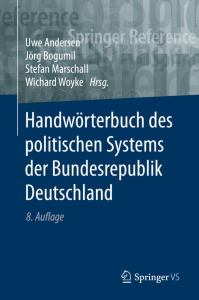 Handwörterbuch des politischen Systems der Bundesrepublik Deutschland - Springer Berlin,S...