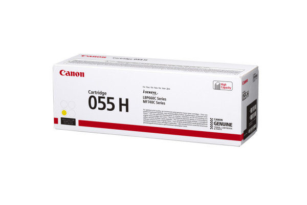 CANON Cartridge 055 H Yellow - Canon
