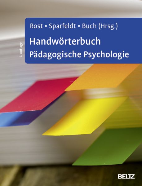 Handwörterbuch Pädagogische Psychologie - Beltz Psychologie