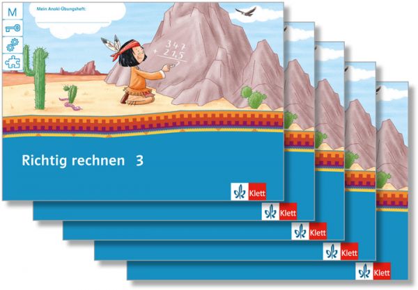 Mein Anoki-Übungsheft - Richtig rechnen, Klasse 3: Arbeitsheft