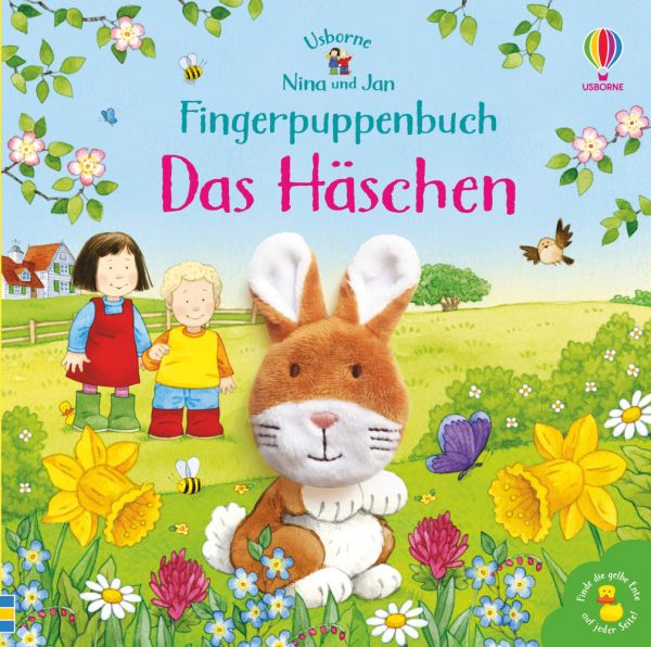 Nina und Jan - Fingerpuppenbuch: Das Häschen - Usborne Verlag