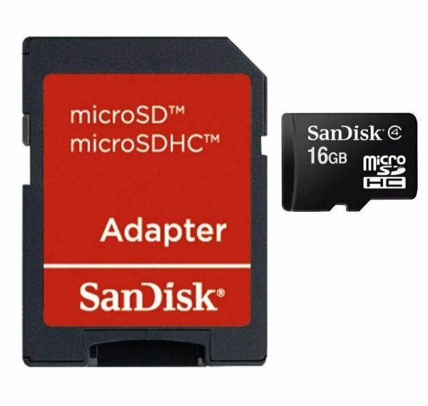 SanDisk Micro SDHC+SD Adapt. 16GB - SanDisk