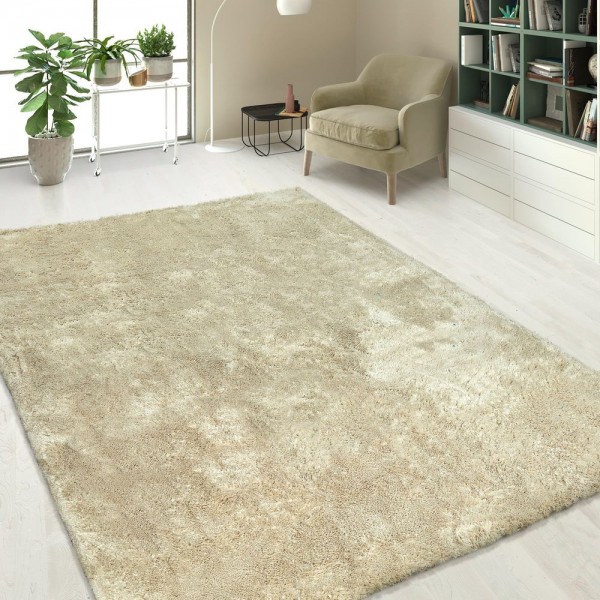 Hochflor-Teppich Wohnzimmer Handgetuftet | TeppichCenter24