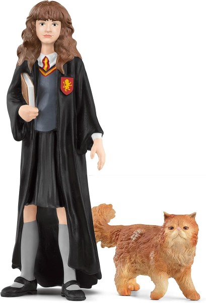 Hermine Granger &amp; Krummbein SCHLEICH, WIZARDING WORLD - Spielfigur, 3 x 3 x 10 cm