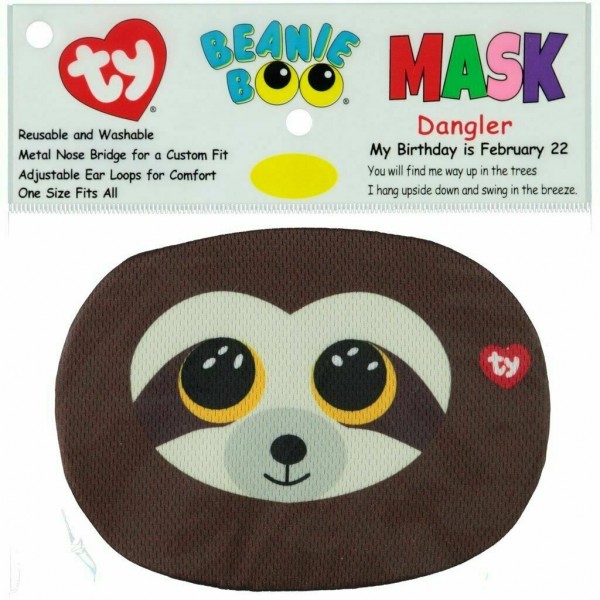Dangler Sloth Face Mask
