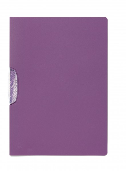 DURABLE Hunke & Jochheim Klemm-Mappe SWINGCLIP® TREND, PP, 30 Blatt, opak lila