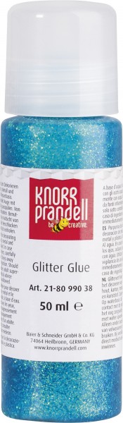 Glitter Glue 50ml türkis