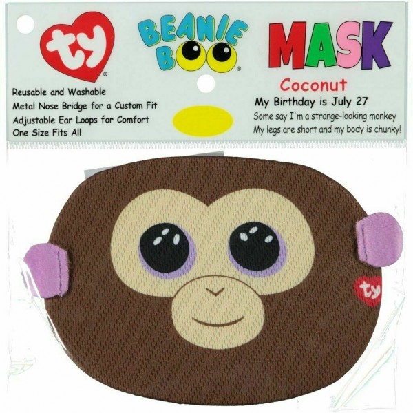 Coconut Monkey Face Mask