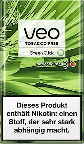 veo™ Click Green - eine Packung Sticks für glo™ Tabakerhitzer á 20 Stück