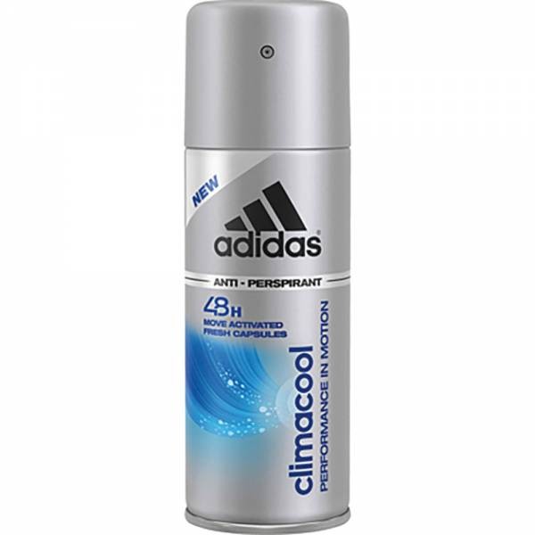 adidas climacool Anti-Perspirant Deo Body Spray für Herren - effektive Feuchtigkeits- und Geruchskontrolle bis zu 48h , (1x 150 ml)