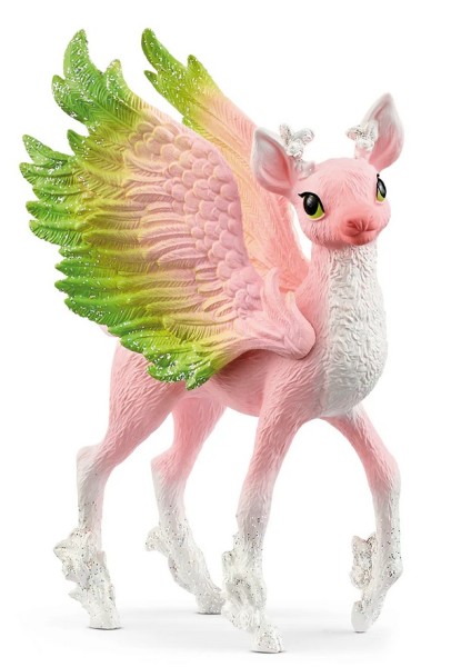 schleich BAYALA | Magisches Hirschkalb 70821 | detailgetreue, fantastische Figuren | ideales Geschenk für Mädchen und Jungen | wunderschöne Sammelfigu