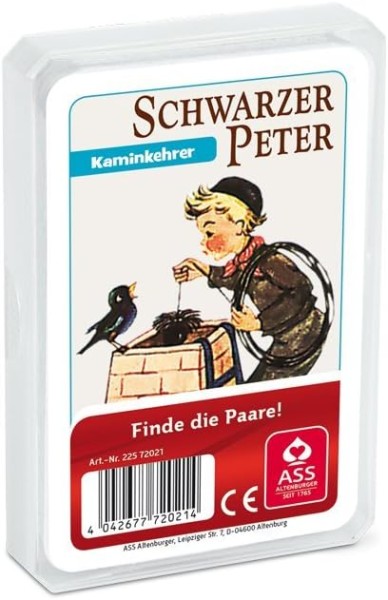 Schwarzer Peter-Kaminkehrer ASS Altenburger Kartenspiel ab 4 Jahren