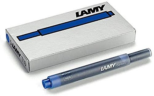 Lamy T10 Tintenpatronen, blau (4 Packungen = 20 Patronen)