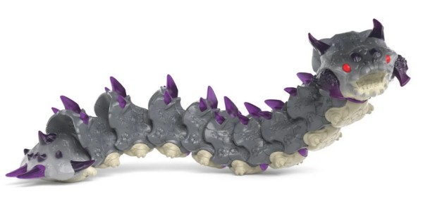 schleich ELDRADOR CREATURES | Schattenwurm 70830 | ELDRADOR schleich Monster Spielfigur mit beweglichem Körper | ideales Geschenk für Mädchen und Jung
