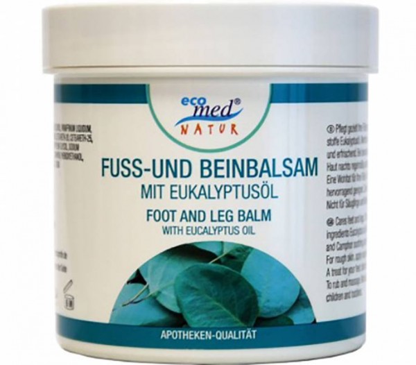 Eco med Fuss- und Beinbalsam 250ml mit Eukalyptusöl