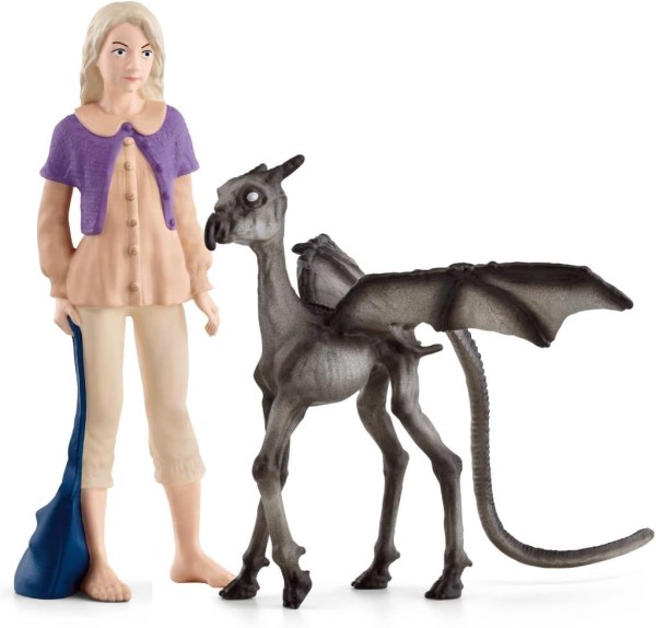 Luna &amp; Thestral, ab 6 Jahren, WIZARDING WORLD schleich - Spielfigur, 12 x 2 x 10 cm