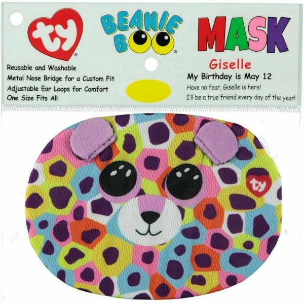 Giselle Leopard Face Mask