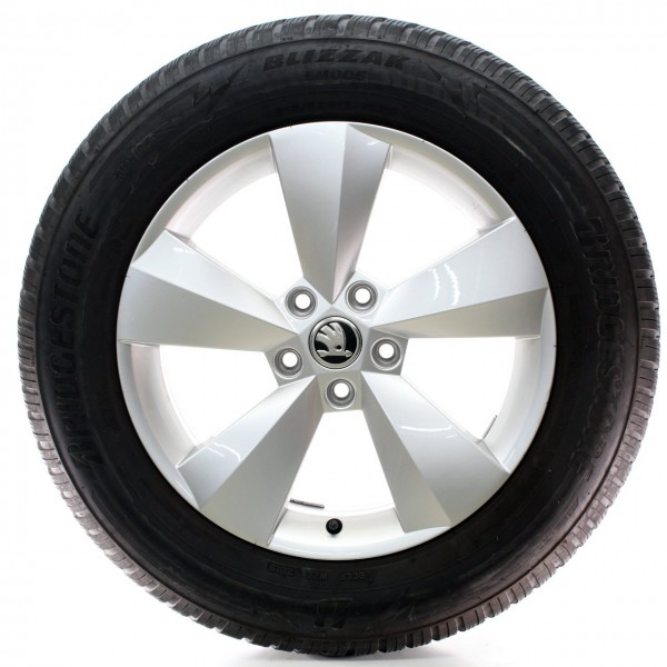 Skoda Kodiaq Winterräder 5 Arm Rotor Bridgestone 215/65R17 99H 565601025J